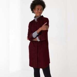 FatFace Chester Cord shirt knee length dress